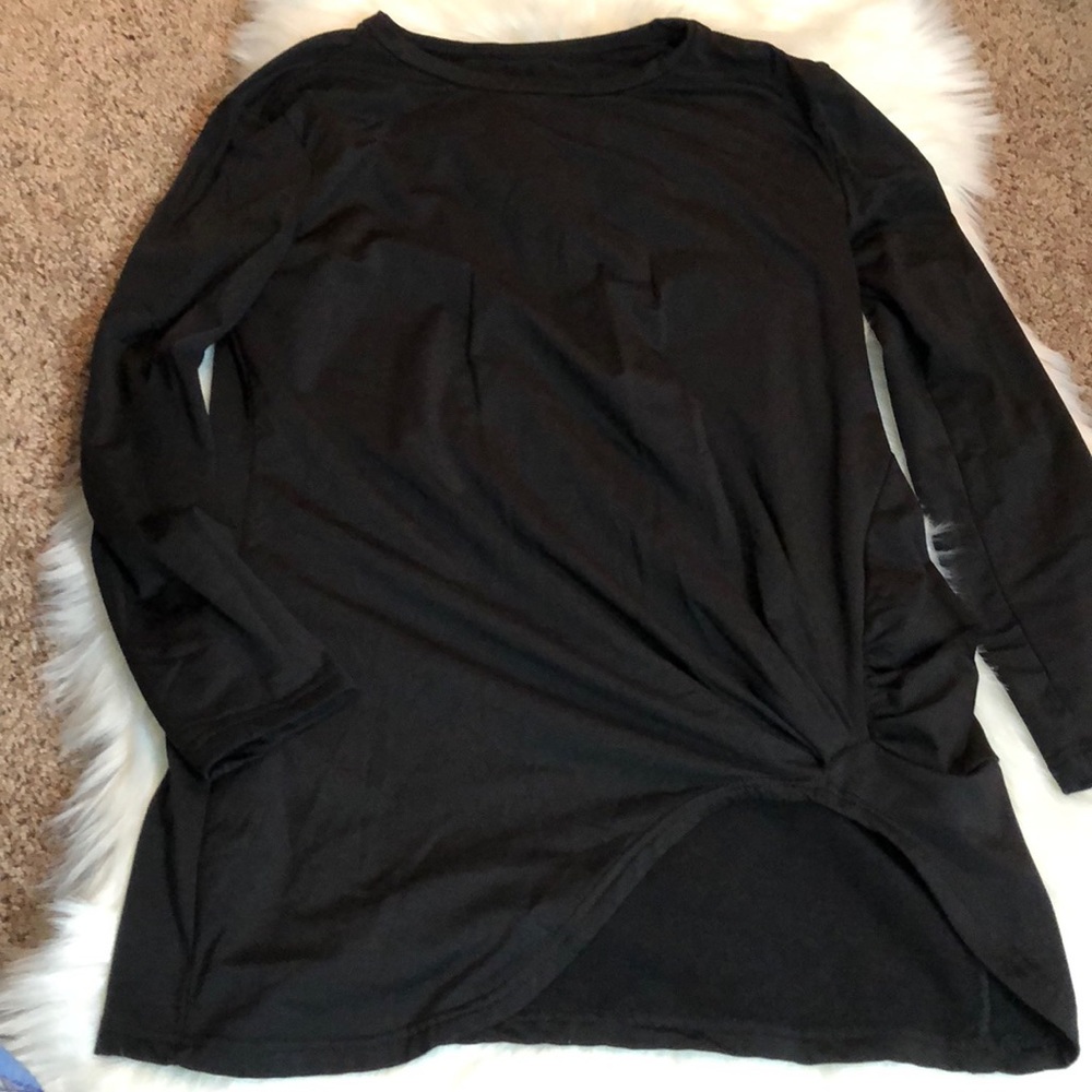 Black long sleeve shirt